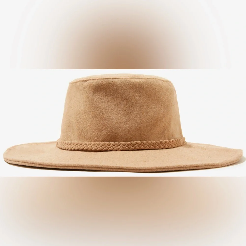 NWT ASN Harper felt wide rimmed hat - Picture 3 of 4